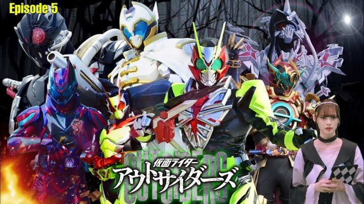 BERGABUNGNYA 2 RIDER AI - Alur Cerita Kamen Rider Outsiders Episode 5