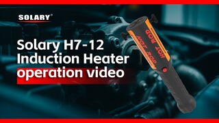 Solary H7-12 Induction Heater operation video