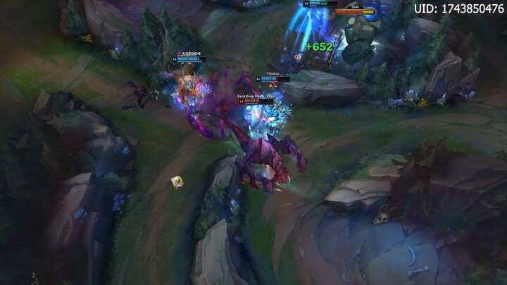 Siêu Cho'gath-Tuyển tập những pha xử lí "thần sầu"- #Gamegiaitri