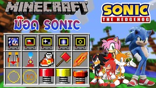 จะเป็นอย่างไรเมื่อมีเจ้า Sonic ใน Minecraft? (Sonic The Hedgehog)