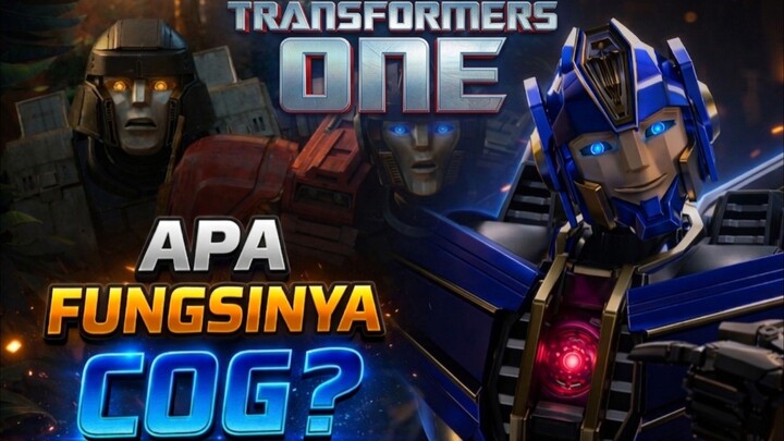 kamu tau gak kalo robot yang bisa bertransformasi itu harus ada COG?🤔😁