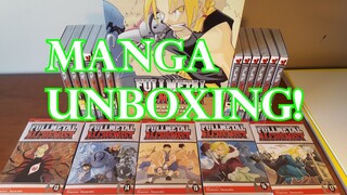 FULLMETAL ALCHEMIST MANGA BOXSET UNBOXING! Volumes 1-27!