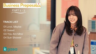 [Full Part 1 - 3] A Business Proposal OST | 사내맞선 OST  + SPECIAL Track