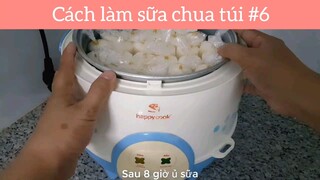 Cách làm sữa chua túi p6