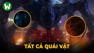 Toàn Bộ Quái Vật Đã Xuất Hiện Trong Stranger Things | Nguồn Gốc & Sức Mạnh