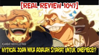 [REAL REVIEW 1047] KAIDO SALAH!? KEKUATAN NIKA ADALAH SYARAT UNTUK MENDAPATKAN HARTA WANPIS!?