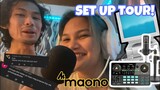 Set Up Tour ft. Maonocaster AM200S4 Review + Gisahin sa Tanong si Prinsesa Pabuhat 😂
