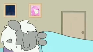 Animasi lucu pony jadi kucing
