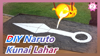 [DIY Naruto] Membuat Kunai Naruto Dengan Lahar; Kamu Tidak Boleh Membuangnya!_2
