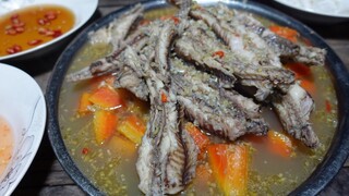 Thử coi nó có ngon bằng thịt gà không. Cá lau kiếng hầm sả - Bin Đen Miền Tây # 309