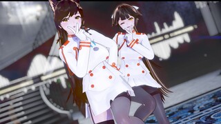 [MMD.3D]Azur Lane: IJN Takao dan IJN Atago