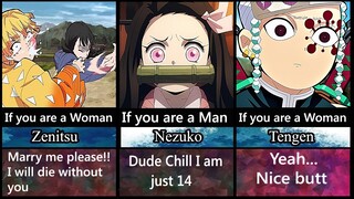 What If You Met Demon Slayer Characters  | Demon Slayer (Kimetsu No Yaiba) |