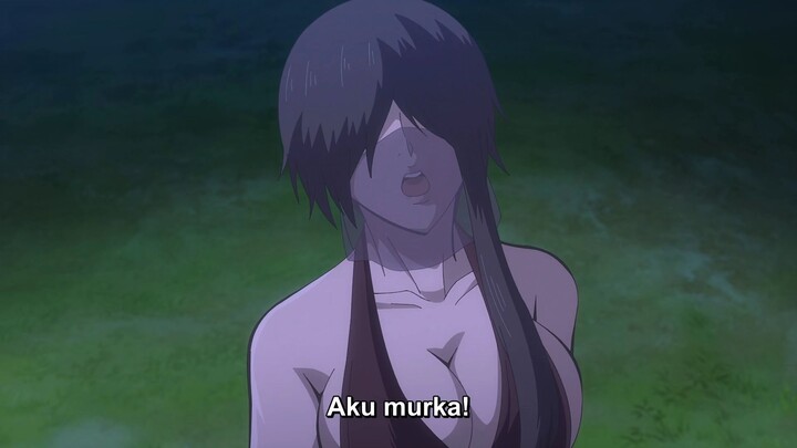 Dunia gelap itu retak, memperlihatkan bayangan yang perlahan…