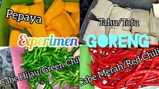 Experimen Goreng Pepaya❗Tahu❗Cabe Merah