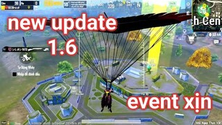 PUBG Mobile - Trải Nghiệm Big Update 1.6 | Thêm Nhiều Tính Năng Cũng Là Phát Sinh Nhiều Lỗi