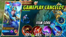 LANCELOT PAKAI ITEM INI AUTO MENGGACOR PARAH 🔥🔥🔥