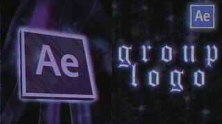 group logo (2d , 3d no plugins, 3d w element) | after effects tutorial