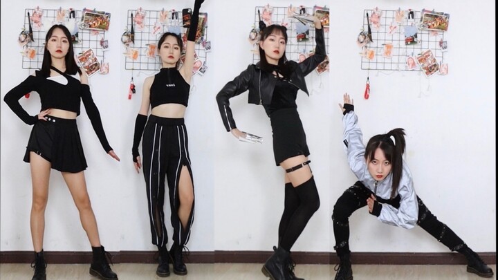 One person, one K/DA girl group! Taking on the collaboration track "Drum Go Dum"
