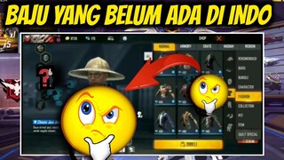 BAJU YG BELUM ADA DI INDO, TAPI DI SERVER LUAR JARANG DI PAKE ?