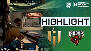 [HIGHLIGHTS] IHC VS RENEGADES | GROUP STAGE | PGL MAJOR ANTWERP 2022 ASIA RMR