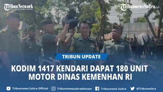 Kodim 1417 Kendari Dapat 180 Unit Motor Dinas dari Kementerian Pertahanan RI