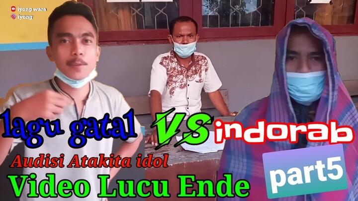 viral ! video Lucu ende || audisi nyanyi atakita idol