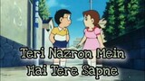 teri nazron mein hai teri sapne , song , #sad song , Doraemon, nobeta, shijuka, movie, dramas,