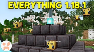 EVERYTHING NEW + CHANGED IN MINECRAFT 1.18.1!