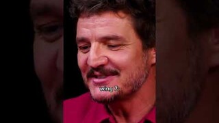 Pedro Pascal's reaction to every wing on Hot Ones #shorts