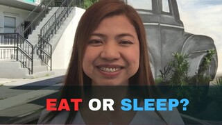 Keynote Speaker Philippines Sha Nacino: "Eat or Sleep?"