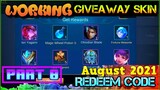 NEW REDEEM CODES (100% WORKING) MOBILE LEGENDS | REDEEM CODES REVEAL + GIVEAWAY SKIN #akdyrroth