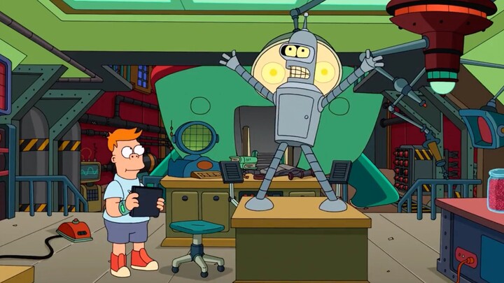 Futurama: Bender Eats Chicken