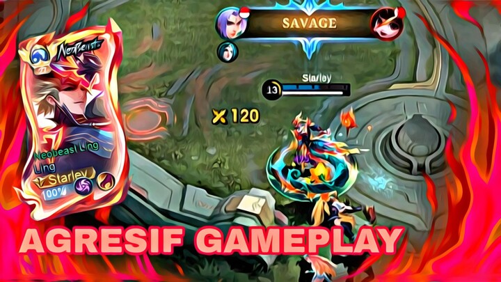 GAMEPLAY LING AGRESIF SAMPE DAPET SAVAGE