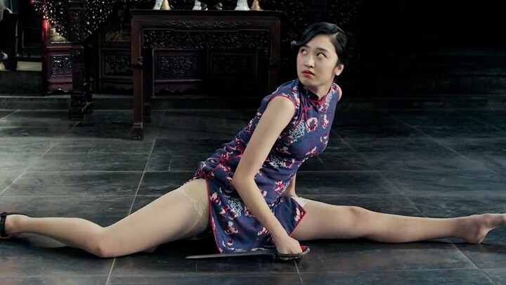 Gadis berkaki panjang bertarung mengenakan cheongsam, pantas saja seni bela diri tradisional kian me
