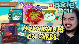 AQUAPONICS & AQUA VATALITY ANNOYING CARDS! | Axie Infinity (Tagalog) #75