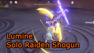 Lumine Solo Raiden Shogun