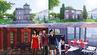 Goth Family House Interior Modern Renovation (NO CC) - TS4 [SPEED BUILD]