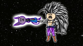 Son Gohan beats up Beerus
