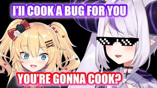 Laplus Promised to Cook a Bug for Haachama