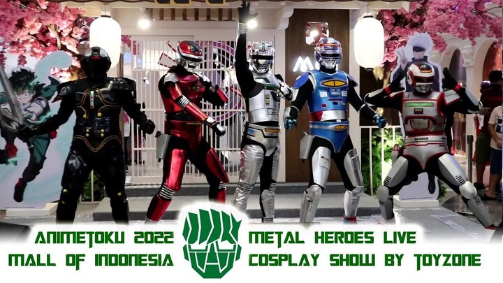 Metal Heroes Live Cosplay Show by Toyzone