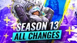 ALL NEW SEASON 13 CHANGES (NEW LEGEND NEWCASTLE - Buffs & Nerfs and More) - Apex Legends