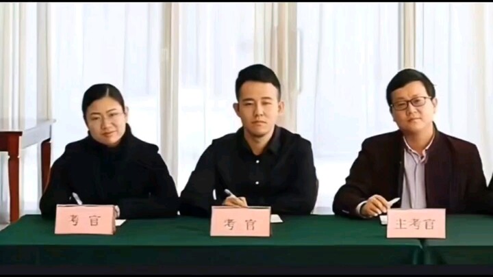 Graduate school interview—nothing special.