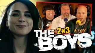 Did NOT expect that ending! First time watching THE BOYS reaction season 2 episode 3