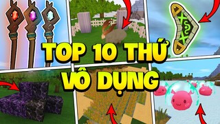 MINI WORLD : TOP 10 THỨ VÔ DỤNG NHẤT TRONG SINH TỒN MINI WORLD