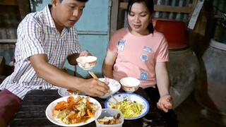 Cơm Trộn Gạch Cua Cùng Xoài Chua Mắm Ớt| TKQ T193
