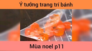 Ý tưởng trang trí bánh noel p11