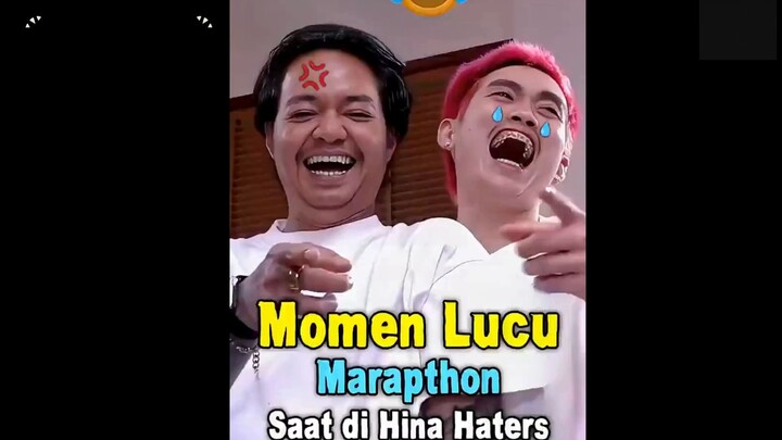 Momen Lucu saat Marapthon Dihina oleh Haters