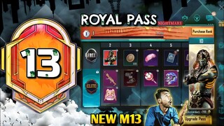 NEW MONTH 13 ROYAL PASS || m13 royal pass || m13 royal pass bgmi