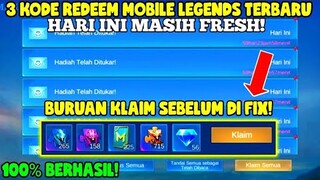 BONGKAR! 3 KODE REDEEM MLBB 2023 HARI INI | KODE REDEEM MOBILE LEGENDS TERBARU MARET 2023