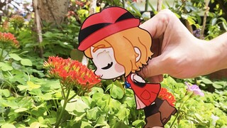 [Pokémon Paper Doll] Wild flowers are blooming! Serena, a girl who loves to smell the flowers